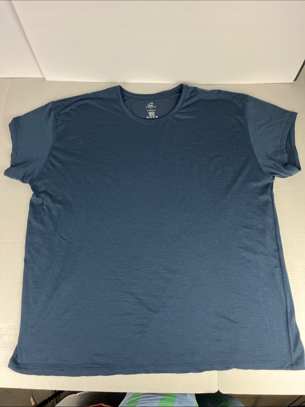 Woolx Short Sleeved Billie  — Dark Blue - Size 1X